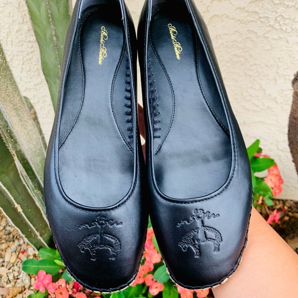Brooks Brothers leather espadrille flats 9 - Picture 10 of 12